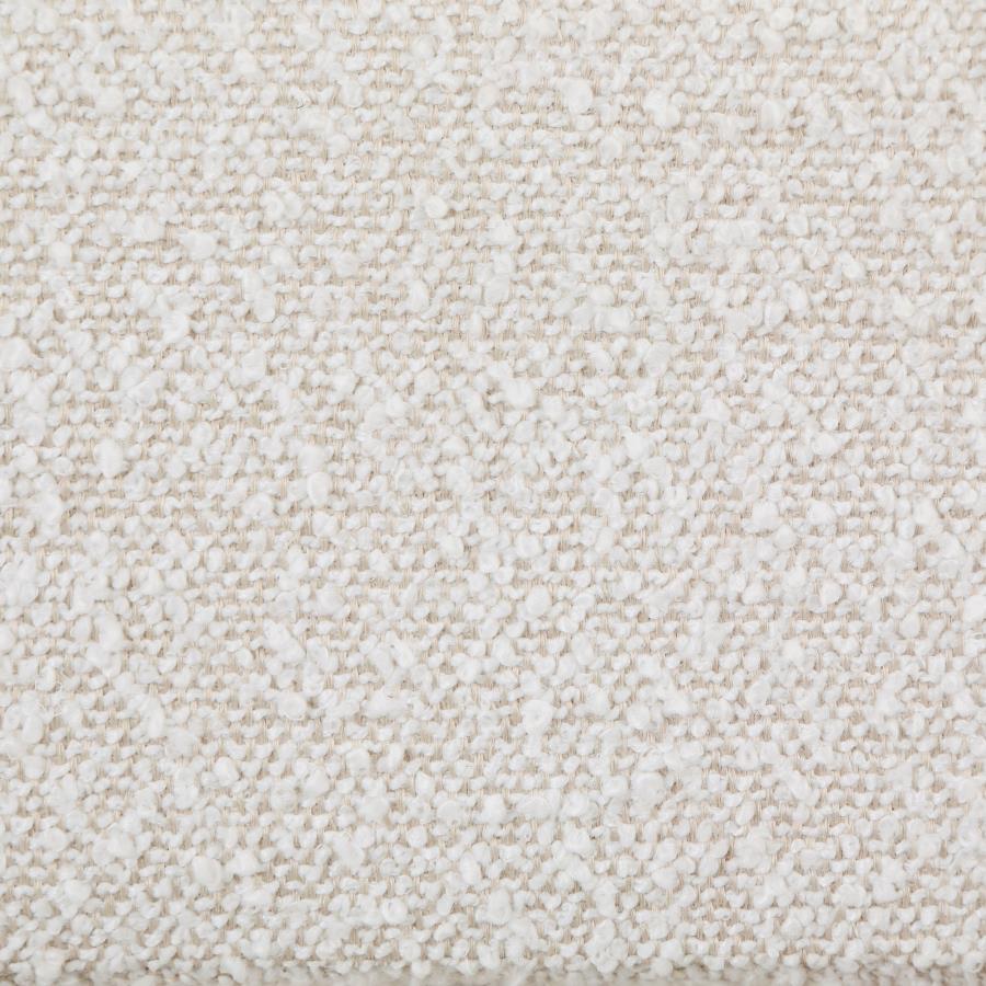 Petra - Boucle Upholstered Accent Side Chair - White Side Chair modern furniture Contempo Furniture