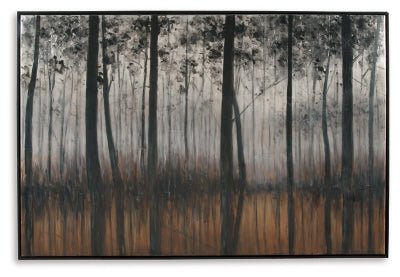 Philyra Wall Art - Black Wall Decor modern furniture Contempo Furniture