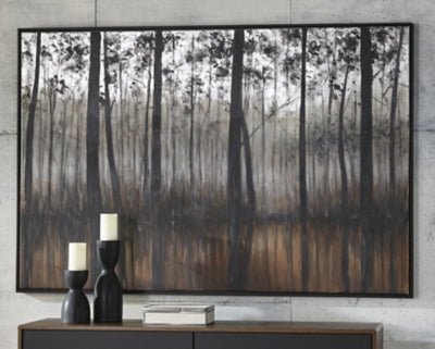 Philyra Wall Art - Black Wall Decor modern furniture Contempo Furniture