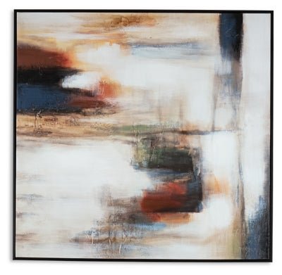 Pigeonford Wall Art - White Canvas Art modern furniture Contempo Furniture