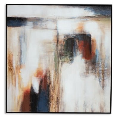 Pigeonford Wall Art - White Canvas Art modern furniture Contempo Furniture