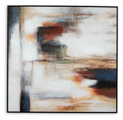 Pigeonford Wall Art - White Canvas Art modern furniture Contempo Furniture