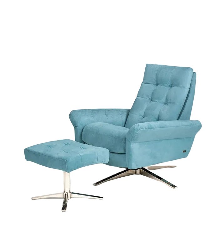 Pileus Comfort Air Recliner Chair with Ottoman