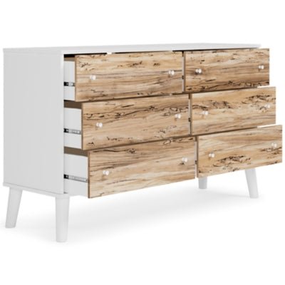 Piperton Dresser - White Dresser modern furniture Contempo Furniture