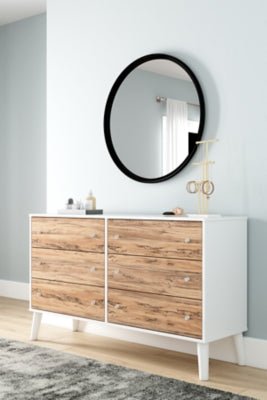 Piperton Dresser - White Dresser modern furniture Contempo Furniture