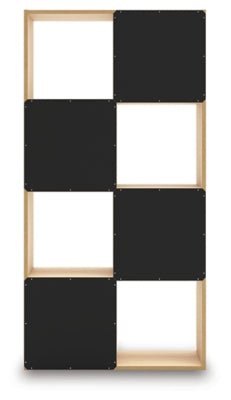 Piperton Eight Cube Organizer - Beige Cube Organizers modern furniture Contempo Furniture