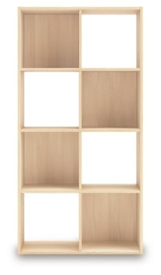 Piperton Eight Cube Organizer - Beige Cube Organizers modern furniture Contempo Furniture