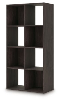 Piperton Eight Cube Organizer - Dark Brown Cube Organizers modern furniture Contempo Furniture