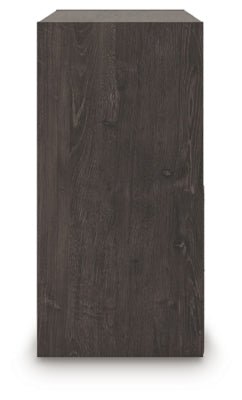 Piperton Four Cube Organizer - Dark Brown Cube Organizers modern furniture Contempo Furniture