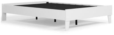 Piperton Full Platform Bed - White Platform Bed modern furniture Contempo Furniture