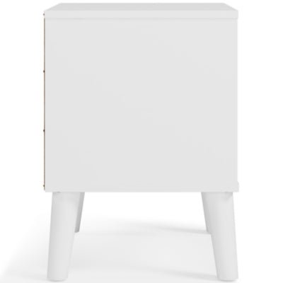 Piperton Nightstand - White Accent Nightstand modern furniture Contempo Furniture