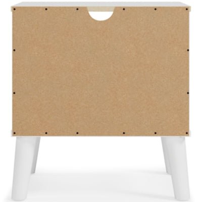 Piperton Nightstand - White Accent Nightstand modern furniture Contempo Furniture