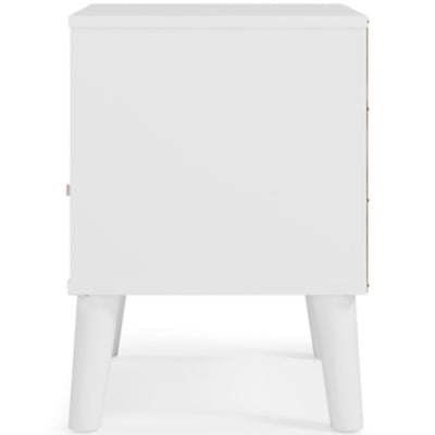Piperton Nightstand - White Accent Nightstand modern furniture Contempo Furniture