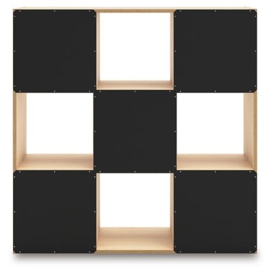 Piperton Nine Cube Organizer - Beige Cube Organizers modern furniture Contempo Furniture