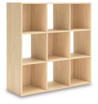 Piperton Nine Cube Organizer - Beige Cube Organizers modern furniture Contempo Furniture