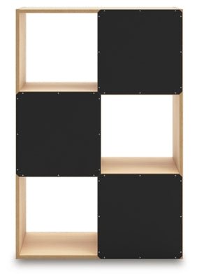 Piperton Six Cube Organizer - Beige Cube Organizers modern furniture Contempo Furniture