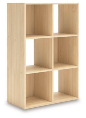 Piperton Six Cube Organizer - Beige Cube Organizers modern furniture Contempo Furniture
