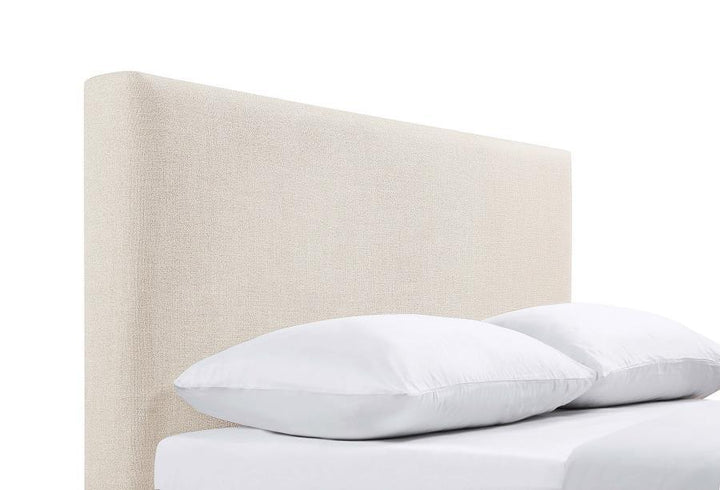 Pirro - Upholstered Queen / Full Panel Headboard - Sand Upholstered HeadBoard modern furniture Contempo Furniture