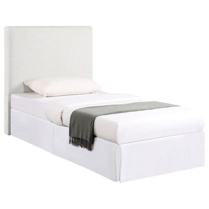 Pirro - Upholstered Twin Panel Headboard - Sand Upholstered HeadBoard modern furniture Contempo Furniture