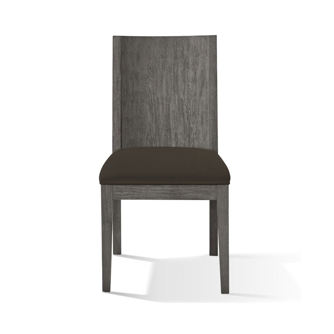 Plata Dining Chair in Thunder Grey (Set of 2) Chair modern furniture Contempo Furniture