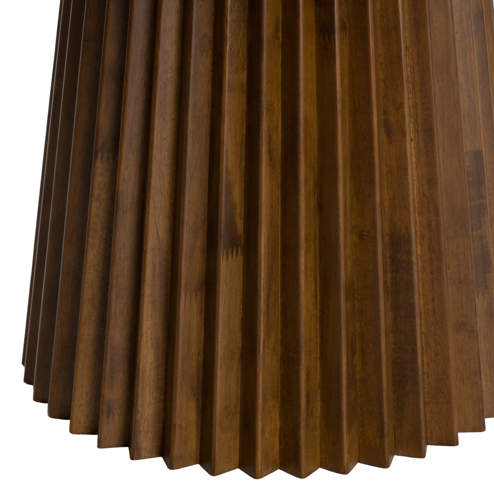Platte - Mid-Century Modern Walnut Square Dining Table - View 6