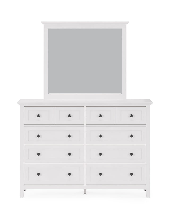 Modus Furniture Pnra82A Grace Eight Drawer Dresser In Snowfall White 2024