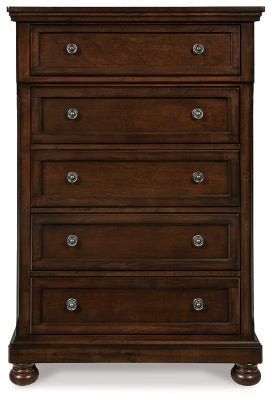 Porter Chest of Drawers - Dark Brown Accent Chest modern furniture Contempo Furniture