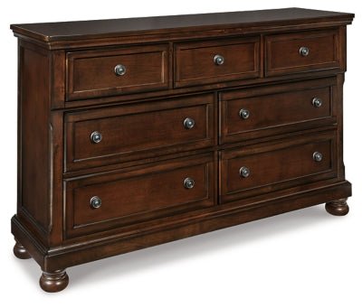 Porter Dresser - Dark Brown Dresser modern furniture Contempo Furniture