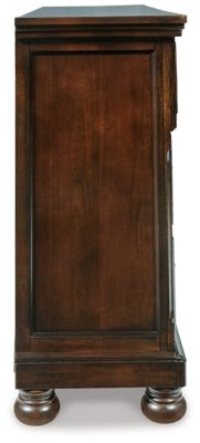 Porter Dresser - Dark Brown Dresser modern furniture Contempo Furniture