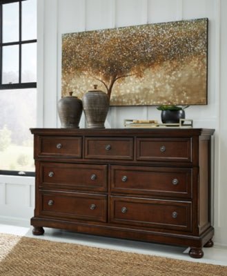 Porter Dresser - Dark Brown Dresser modern furniture Contempo Furniture