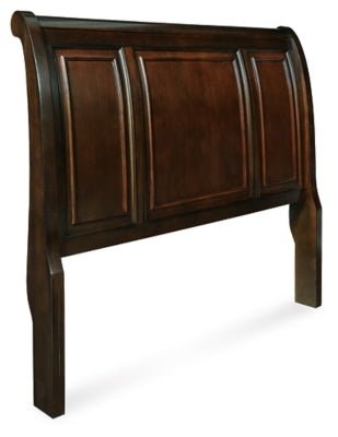 Porter Queen Sleigh Headboard - Dark Brown Headboards modern furniture Contempo Furniture