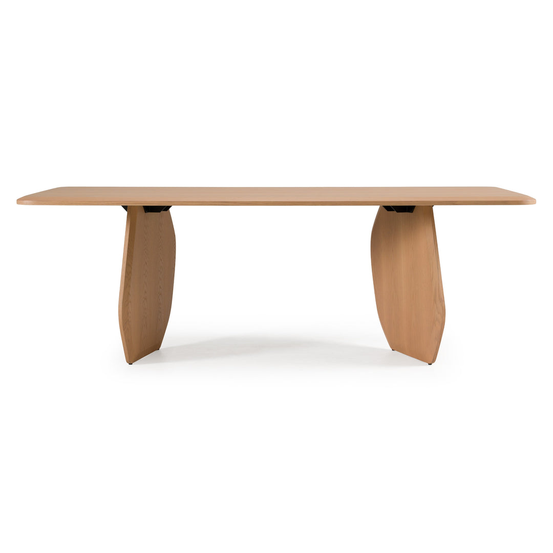 Prado  Modern White Oak Dining Table