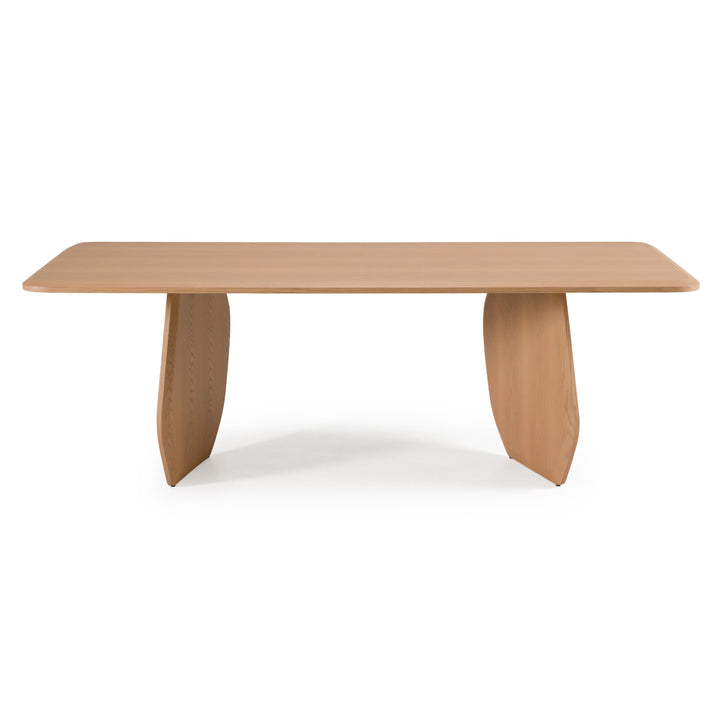 Prado  Modern White Oak Dining Table