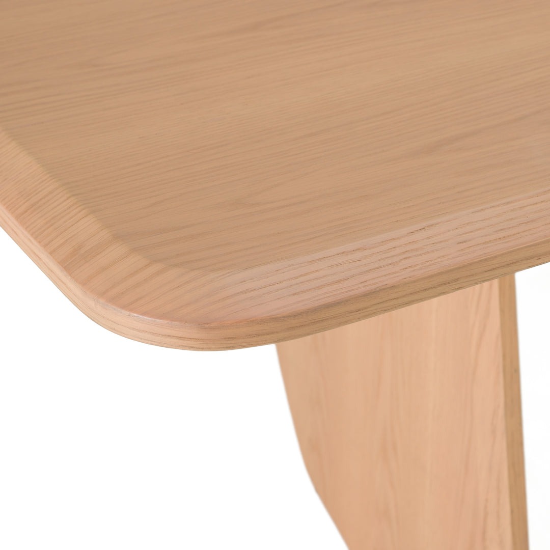 Prado  Modern White Oak Dining Table