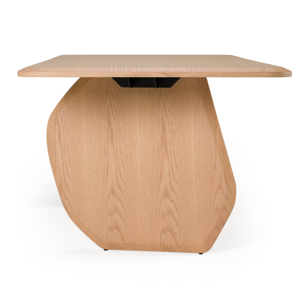 Prado - Modern White Oak Dining Table - View 4