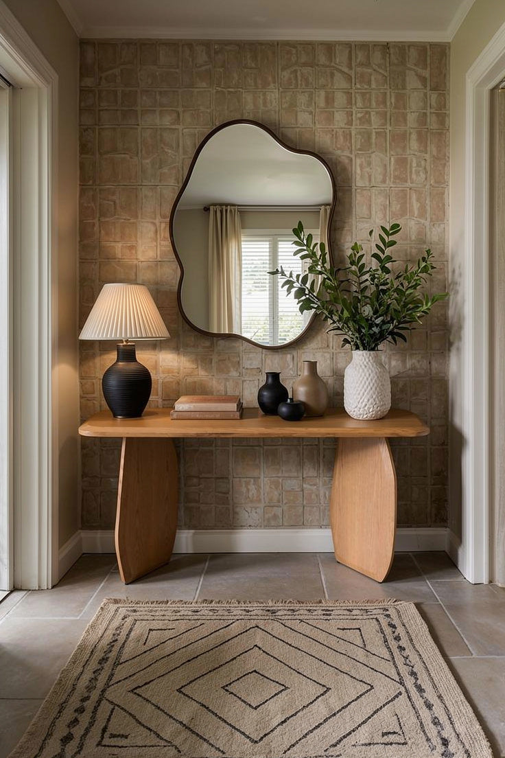 Prado - Modern White Oak Console Table