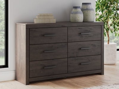 Prendonea Dresser - Dark Gray Dresser modern furniture Contempo Furniture