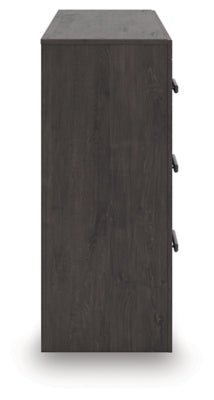 Prendonea Dresser - Dark Gray Dresser modern furniture Contempo Furniture
