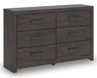 Prendonea Dresser - Dark Gray Dresser modern furniture Contempo Furniture