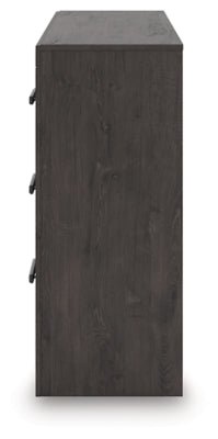 Prendonea Dresser - Dark Gray Dresser modern furniture Contempo Furniture