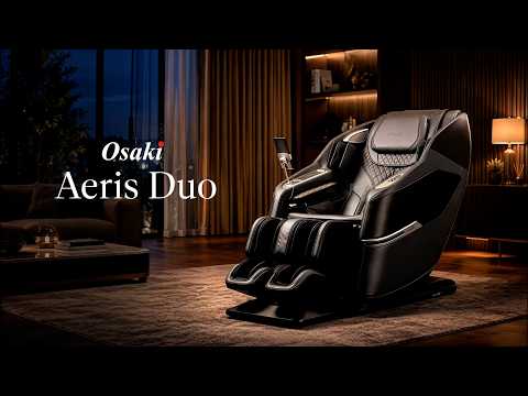 Osaki Aeris Duo 4D massage chair video