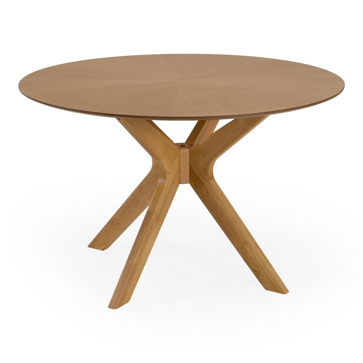 Prospect - Modern Round 47" Natural Oak Dining Table
