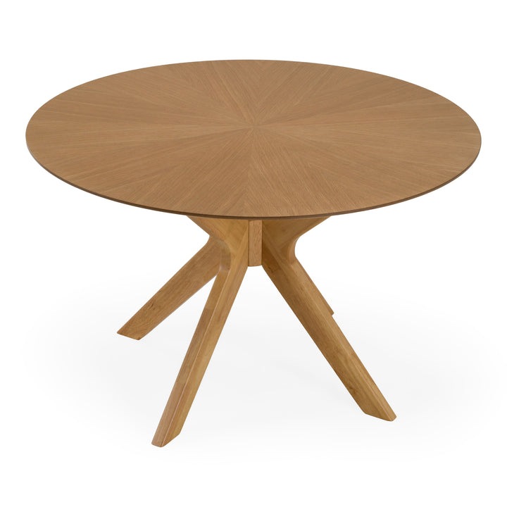 Prospect - Modern Round 47" Natural Oak Dining Table