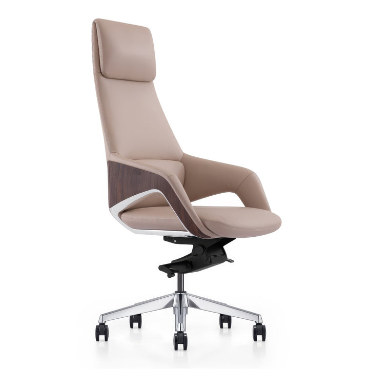 Prost Modern Beige High Back Executive Office Chair