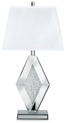 Prunella Table Lamp - Pearl Silver Table Lamp modern furniture Contempo Furniture