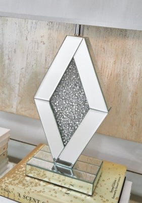 Prunella Table Lamp - Pearl Silver Table Lamp modern furniture Contempo Furniture