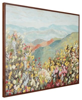 Pryorley Wall Art - Blue Canvas Art modern furniture Contempo Furniture