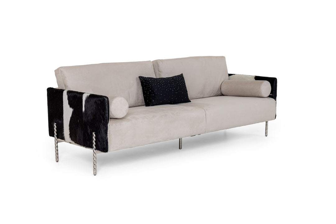 Pueblo - Modern Cow-hide Sofa