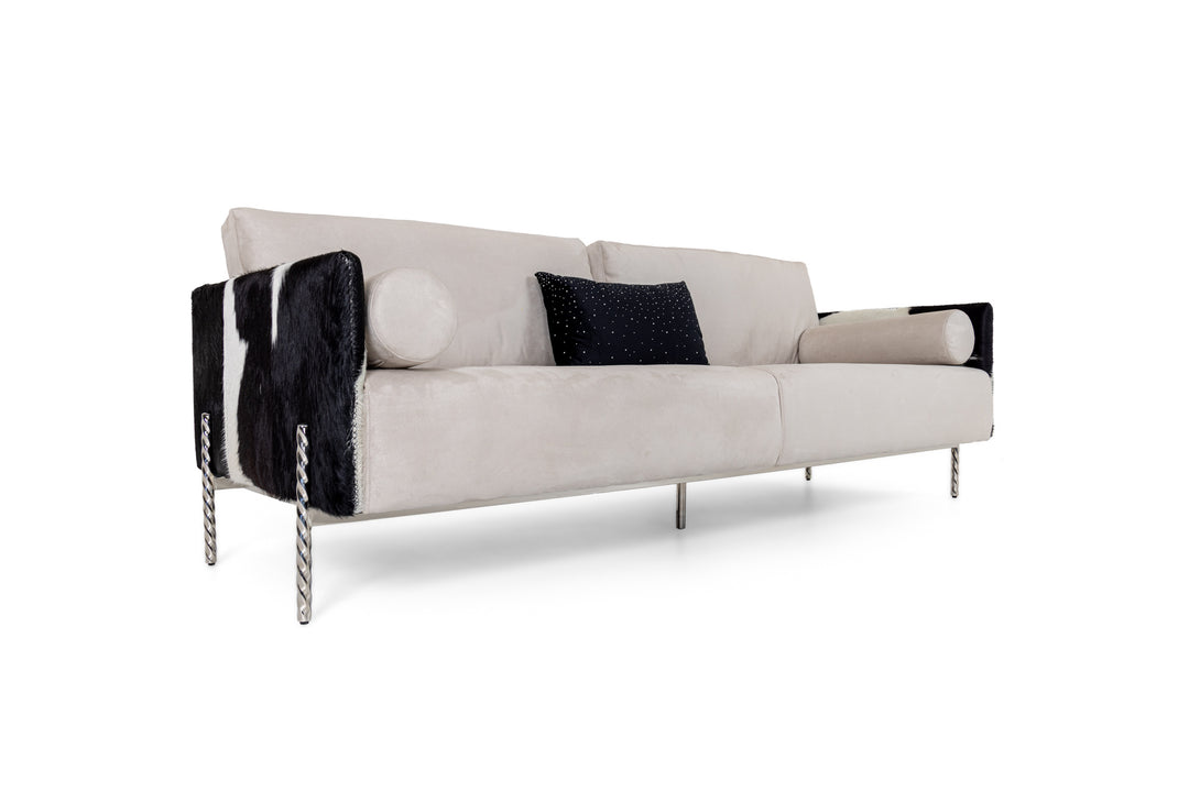 Pueblo - Modern Cow-hide Sofa