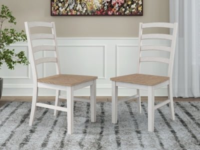 Purlaney Dining Chair - White Chair Set modern furniture Contempo Furniture